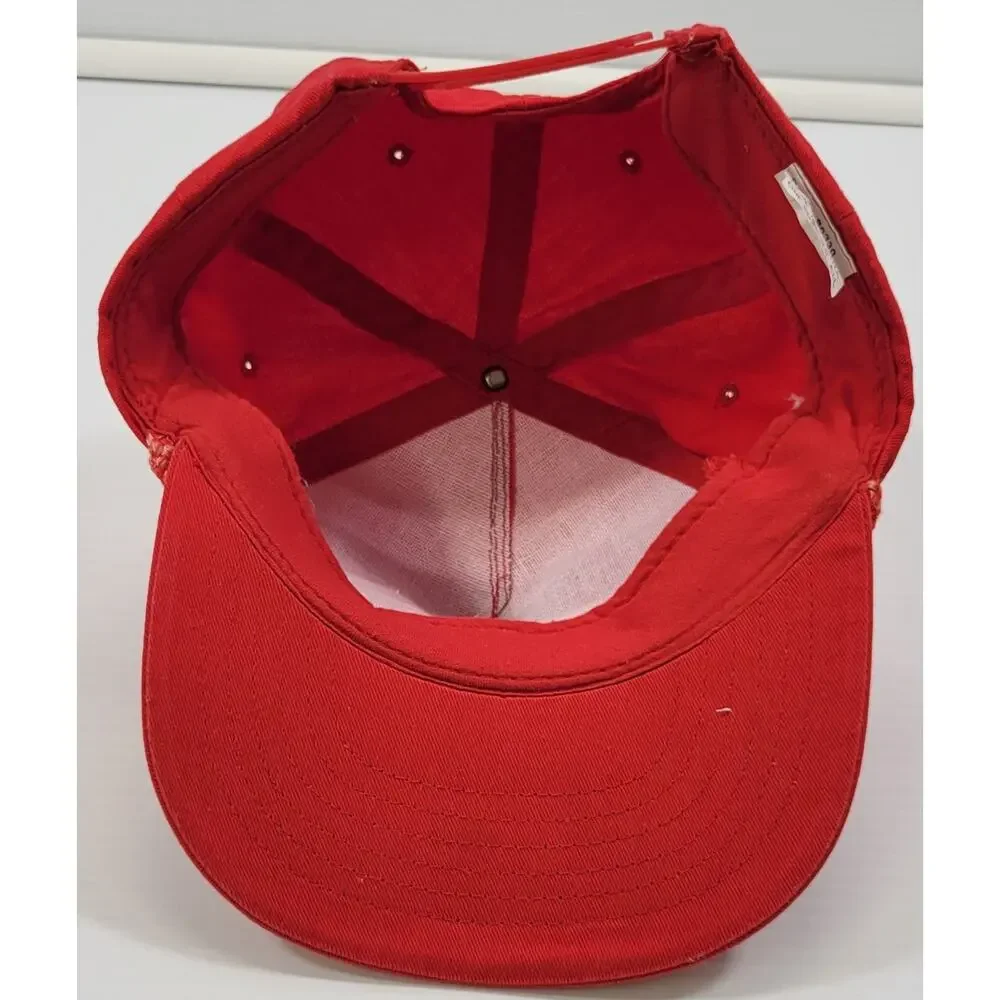 N) Harrison 1962 Adult Red Snapback Cotton Baseball Cap